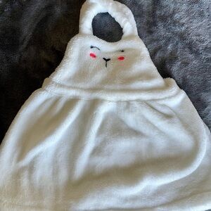 Bundle of 3: NWOT headband+Carter’s dress + silver/pink stripped shirt size 18M